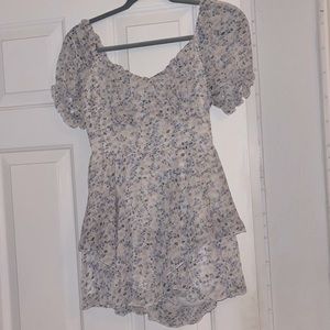 Floral romper